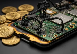 فروش برد موبایل سوخته